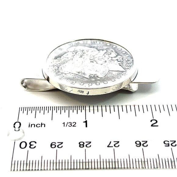 Tiffany & Co Estate 1887 E. Pluribus Unum Makers Money Clip Silver TIF734 - Picture 9 of 9